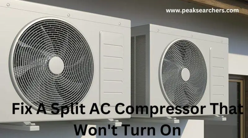 Fix A Split AC Compressor That Won't Turn On