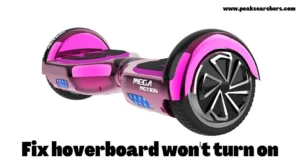 Fix hoverboard won't turn on