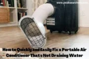 Quickly and Easily Fix a Portable Air Conditioner That's Not Draining Water