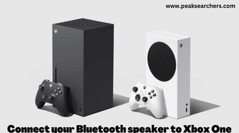 How to connect your Bluetooth speaker to Xbox One
