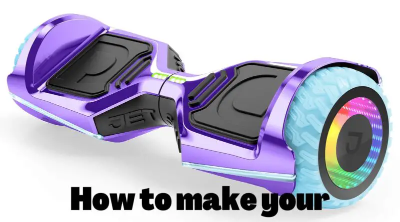 How to make your hoverboard go faster without triggering the beep