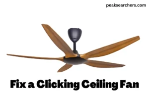 Clicking Ceiling Fan