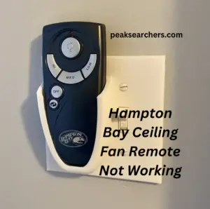Hampton Bay Ceiling Fan Remote Not Working
