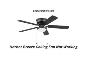 Harbor Breeze Ceiling Fan Not Working