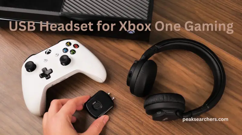 USB Headset for Xbox One Gaming