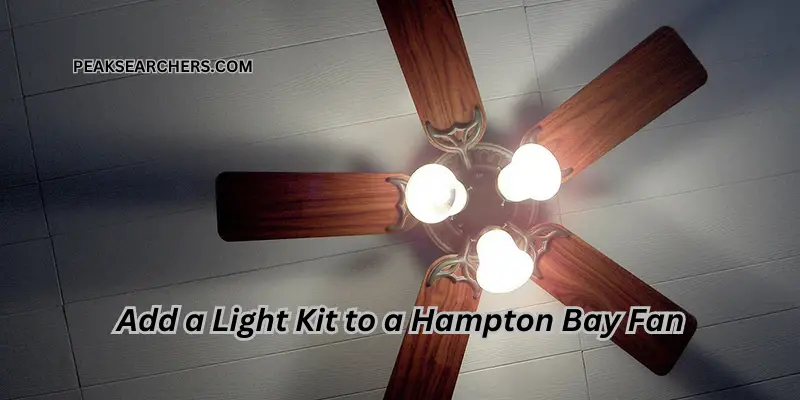 Add a Light Kit to a Hampton Bay Fan