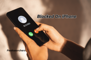 Blocked On iPhone