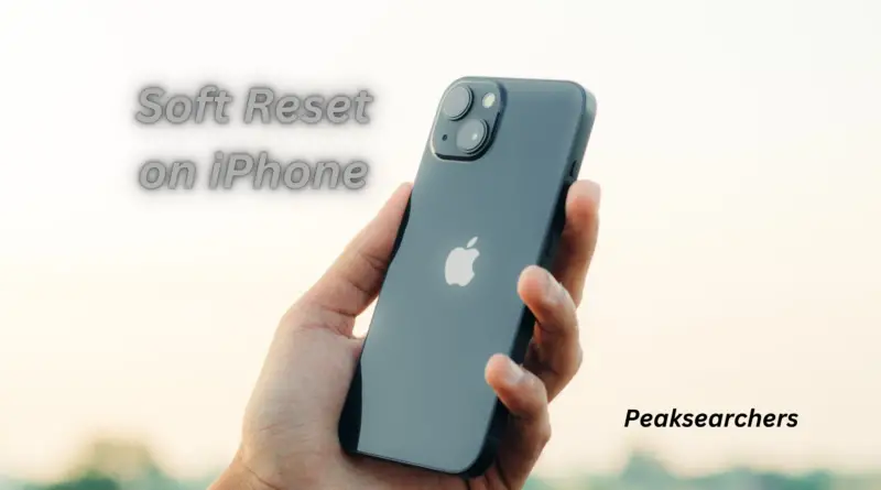 Soft Reset on iPhone