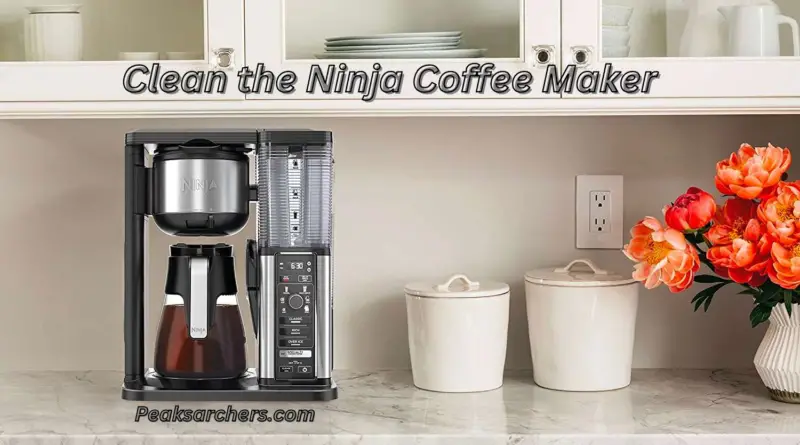 Clean the Ninja Coffee Maker