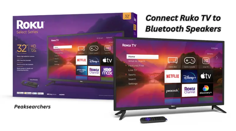 Connect Ruko TV to Bluetooth Speakers