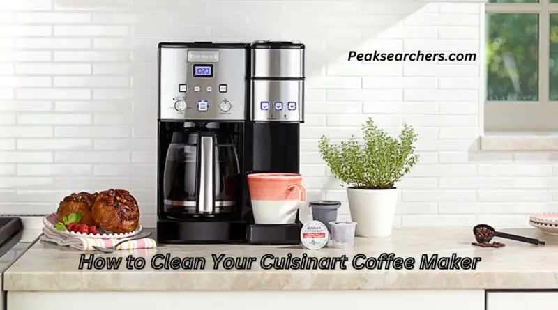 How to Clean Your Cuisinart Coffee Maker