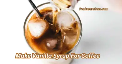 Make Vanilla Syrup For Coffee